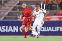 Video bóng đá ĐT nữ Việt Nam - ĐT nữ UAE: Tấn công rực lửa, 6 bàn hấp dẫn (Vòng loại Asian Cup)