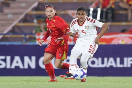Video bóng đá ĐT nữ Việt Nam - ĐT nữ UAE: Tấn công rực lửa, 6 bàn hấp dẫn (Vòng loại Asian Cup)