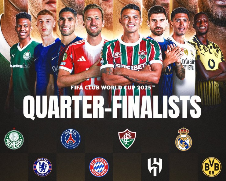 8 đội vào tứ kết FIFA Club World Cup