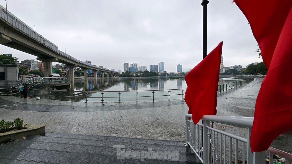Cận cảnh bán đảo hồ Đống Đa sắp thành công viên, khu vui chơi - 9