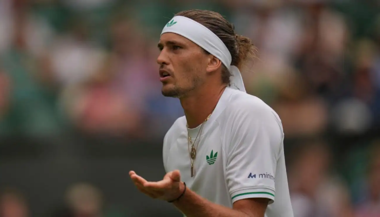 Zverev có vẻ như đang gặp vấn đề tâm lý