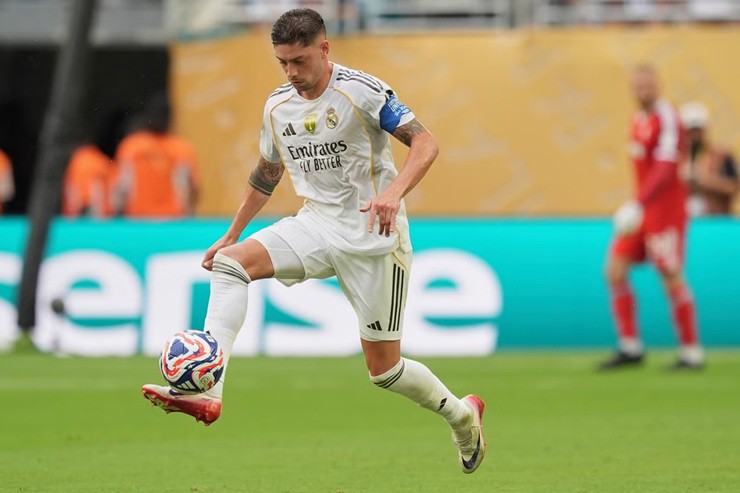 Federico Valverde là cầu thủ xuất sắc nhất trong chiến thắng của Real Madrid