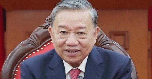 Tổng Bí thư Tô Lâm điện đàm với Tổng thống Dona...