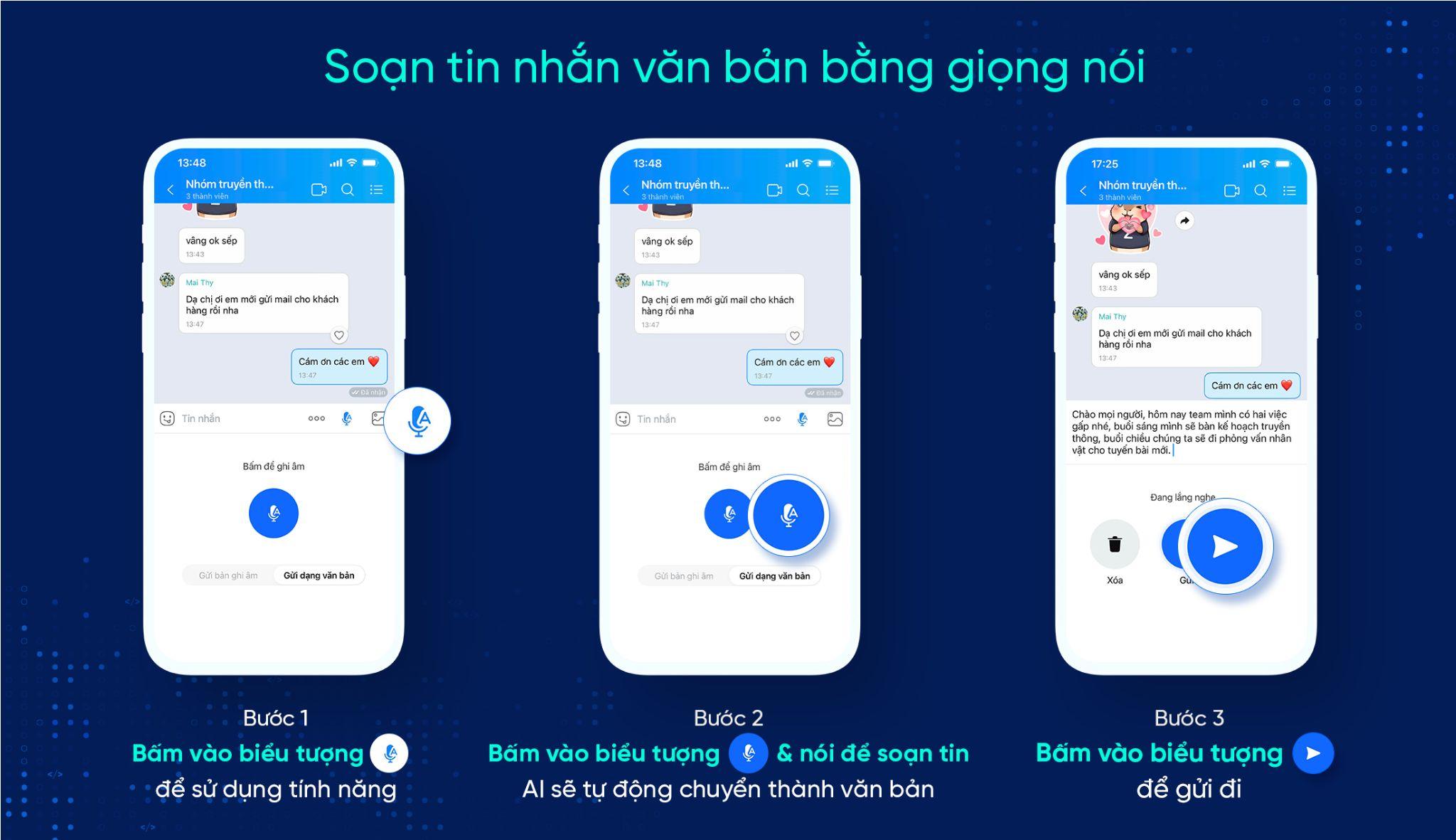 Soạn tin nhắn bằng giọng nói tiếng Việt ngay trên Zalo - 2