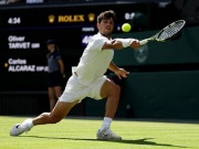Video tennis Alcaraz - Tarvet: Giải quyết đối thủ chóng vánh (Wimbledon)
