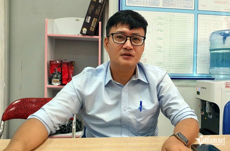 Ông Lương Hồng Huyên, Trưởng Ban quản trị tòa nhà CT2C: "Khu vực xảy ra sự việc là phần diện tích đang tranh chấp. Ban Quản lý khu đô thị mới Nghĩa Đô cho rằng đó là tài sản của họ, nhưng lại không cung cấp được hồ sơ pháp lý chứng minh quyền sở hữu".