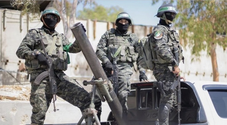 Chiến binh Hamas. Ảnh: Ynet News