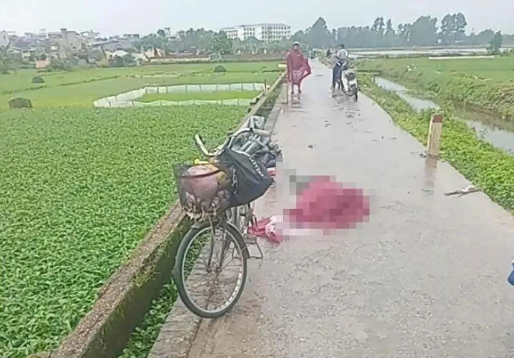 Hiện trường sự việc. Ảnh CTV