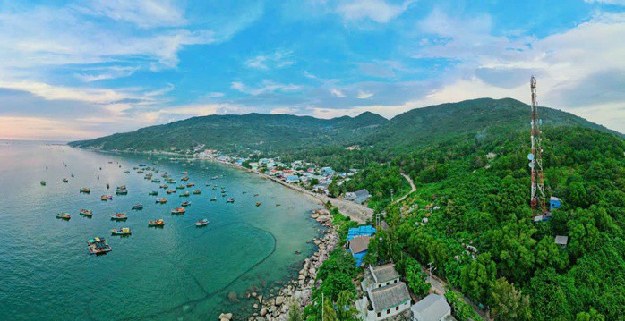 Một góc Hòn Tre ở đặc khu Kiên Hải