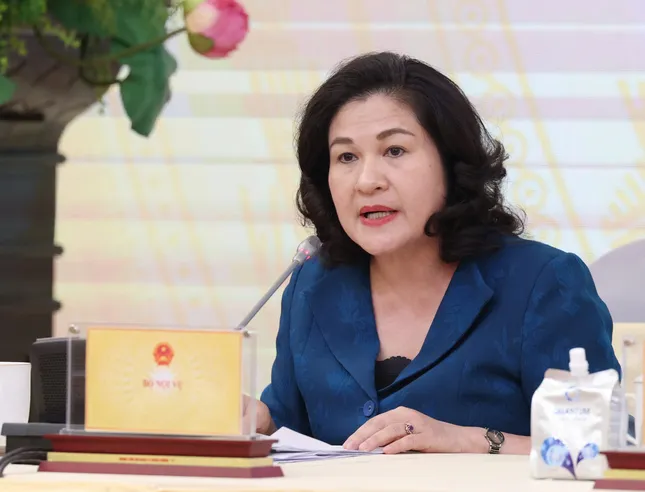 Thứ trưởng Bộ Nội vụ Nguyễn Thị Hà. Ảnh: Như Ý