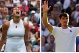 Alcaraz xuyên phá kỷ lục khủng, Sabalenka hóa "bà trùm" tennis ở Wimbledon