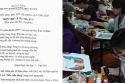 Đề thi Mỹ thuật của ĐH Kiến trúc Hà Nội khiến thí sinh vừa bối rối vừa hứng thú
