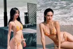 Loạt ảnh diện bikini đẹp gây mê của  " mỹ nhân Điện Biên " 