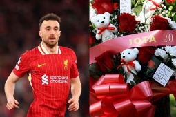 Fan Liverpool đề nghị treo áo số 20 vĩnh viễn, đặt vòng hoa tưởng nhớ Jota