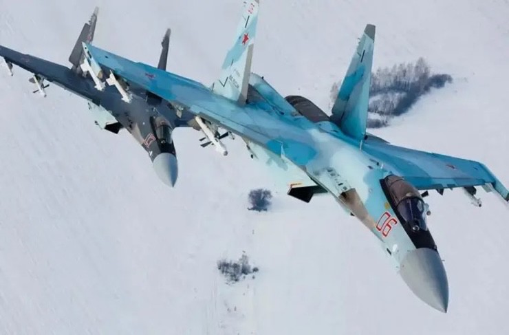 Các chiến đấu cơ Su-35 có thể là mục tiêu mua sắm lâu dài của Iran. Ảnh: Topwar.ru.