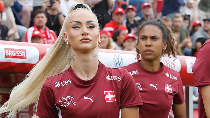 Lehmann dự bị ở trận ra quân của ĐT nữ Thụy Sĩ ở EURO 2025