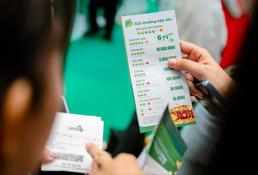 Cơ cấu giải thưởng của Lotto 5/35 mang đến nhiều trải nghiệm kịch tính cho người chơi.
