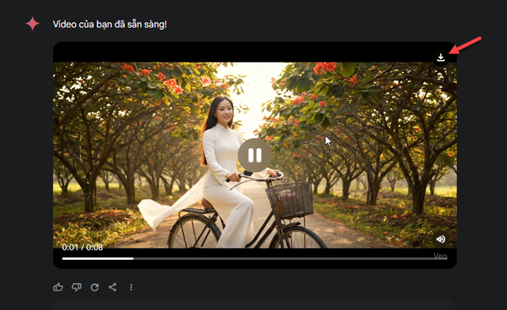 Tải về video nhanh chóng ngay trên chatbot.