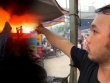 Người dân: 'Lửa cháy ngùn ngụt kèm tiếng nổ lớn'