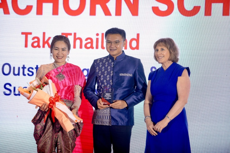 Trường Tessaban 1 Kittikachorn (Thái Lan) đoạt&nbsp;giải "Sức khỏe và phát triển bền vững".