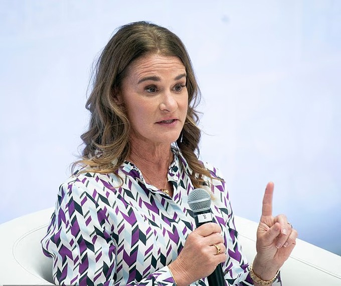 Bà Melinda Gates, vợ cũ tỷ phú Bill Gates. Ảnh: AFP