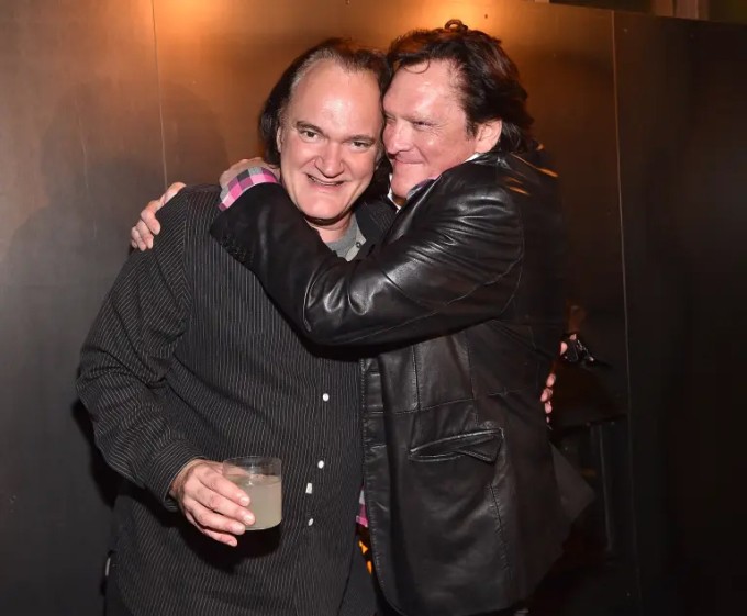 Michael Madsen và đạo diễn Quentin Tarantino (phải). Ảnh: Nypost