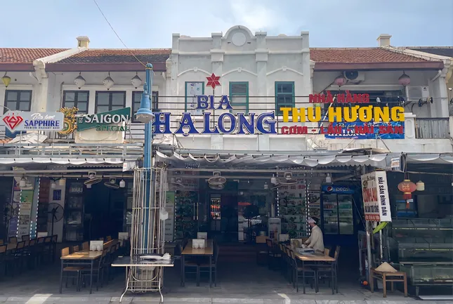 Quán Thu Hương, nơi xảy ra sự việc.