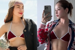 Hồ Ngọc Hà, Chi Pu so body với bikini  ' tí hon '  giá nghìn USD