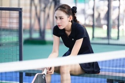 Á hậu Ngọc Hằng, kỳ thủ 15 tuổi gây chú ý ngày mở màn giải Pickleball Việt Nam 2025