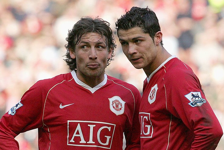 Heinze từng là đồng đội của Cristiano Ronaldo tại MU