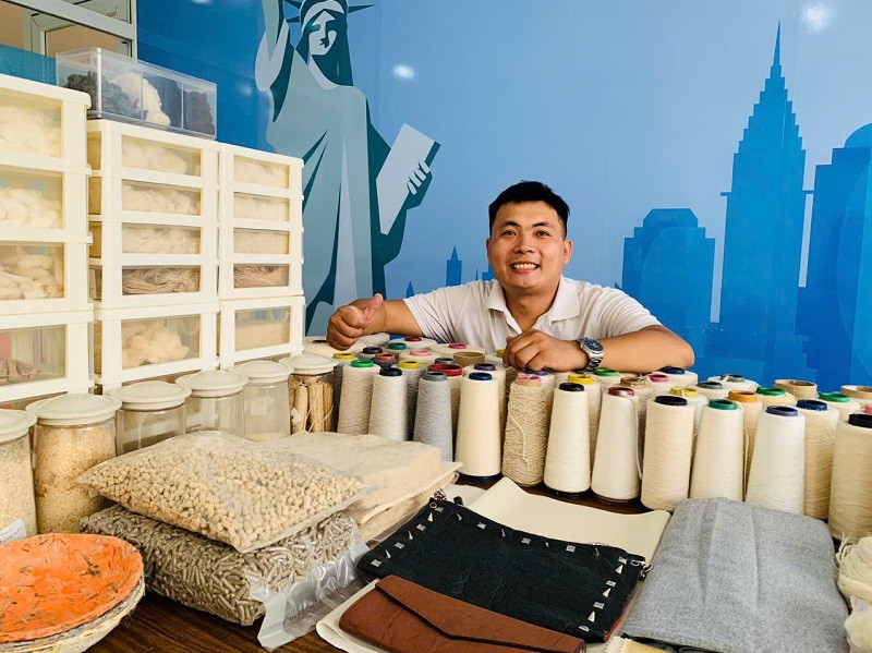 Anh Nam trở thành đơn vị đầu tiên sản xuất thành công nguyên liệu dệt may từ lá dứa quy mô lớn tại Việt Nam.