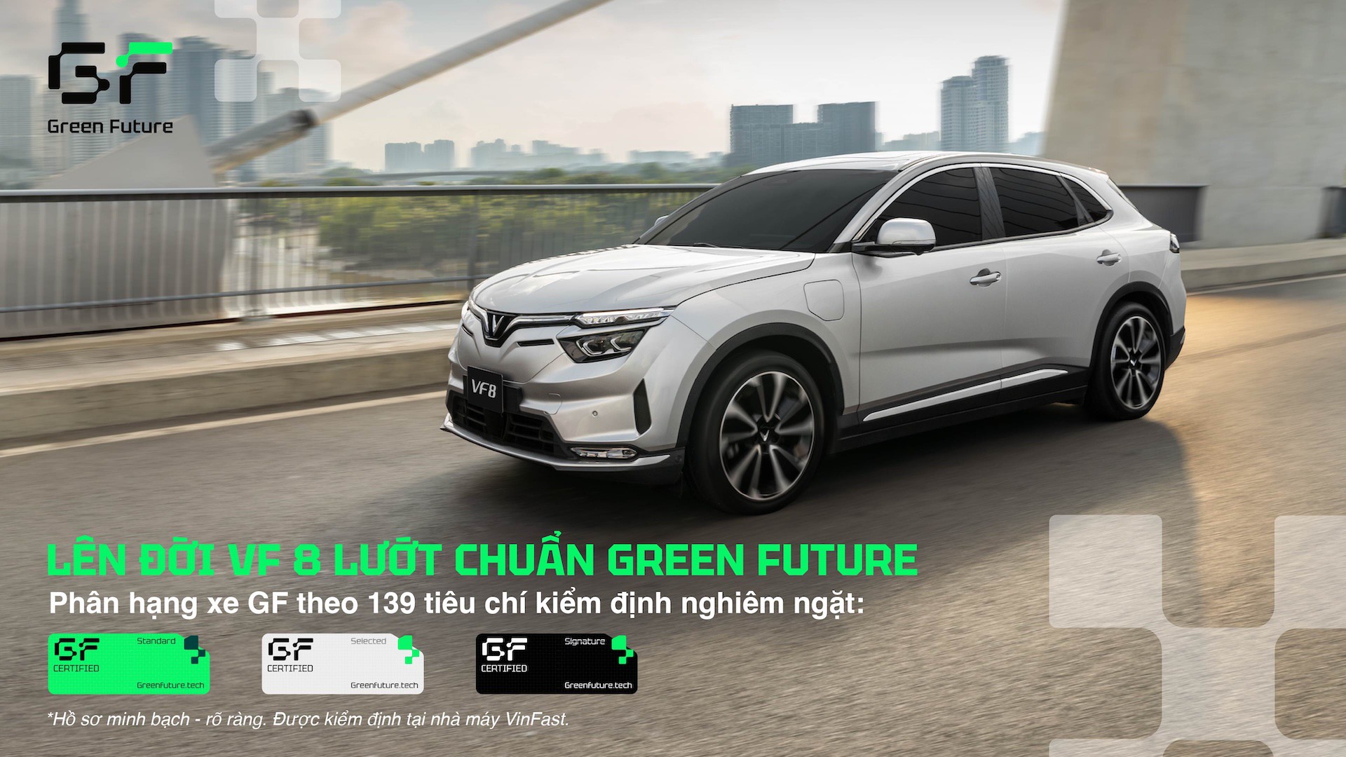 Green Future cung cấp xe Vinfast VF 8 đã qua sử dụng được kiểm định minh bạch tại nhà máy - 2