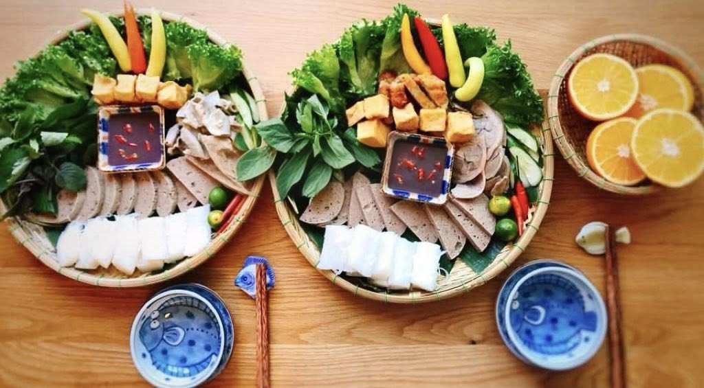 Bún đậu mẹt