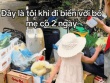 Du lịch Hạ Long 3 ngày, gia đình ở Hà Nội đem cả ‘quán tạp hóa’ đi cùng