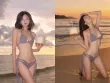"Hot girl trường chuyên" diện bikini khoe vòng eo cực phẩm