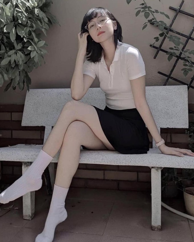 Từ khi vào công ty của Sơn Tùng M-TP, Hải Tú dần có sự thay đổi về phong cách. Cô đổi sang lối trang điểm nhẹ nhàng, trong trẻo hơn, đi cùng những bộ trang phục đơn giản, năng động hơn trước.