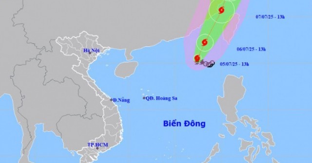 Bão số 2 giật cấp 11 và còn mạnh thêm