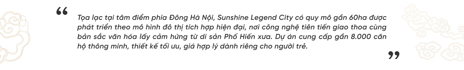 Sunshine Group ra mắt dự án Sunshine Legend City với gần 8.000 căn hộ cao cấp dành cho người trẻ - 3