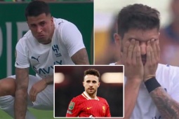 Xúc động phút mặc niệm Diogo Jota ở Club World Cup: Cancelo, Neves rơi lệ