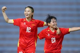 Trực tiếp bóng đá nữ Việt Nam - Guam: Chờ  " cơn mưa "  bàn thắng (Vòng loại Asian Cup)