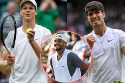 Kyrgios tuyên bố Sinner sẽ thành công hơn vì Alcaraz thích " yêu nhiều "