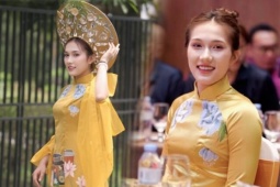 Hotgirl bóng chuyền 19 tuổi cao 1m73, nhan sắc được khen xinh hơn cả hoa hậu, nở một nụ cười mà vạn người mê