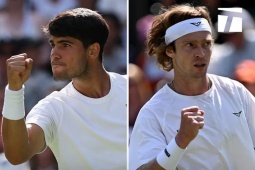 Dự đoán tennis Wimbledon ngày 7: Hấp dẫn đối đầu Alcaraz - Rublev