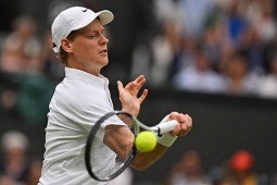 Video tennis Sinner - Martinez: Hạt giống số 1 tiếp đà phong độ cao (Wimbledon)