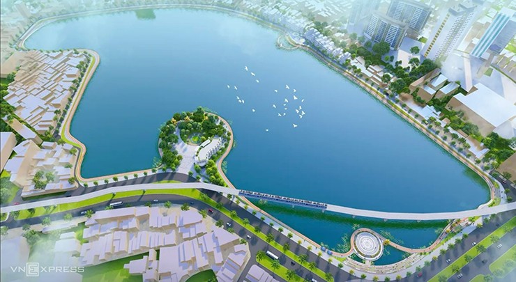 Hồ Hoàng Cầu 'lột xác' sau cải tạo - 2