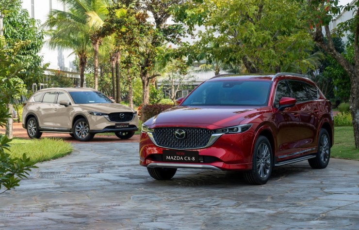 Mazda CX-8 2025 lợi thế nhiều nhưng vẫn còn những “nốt trầm” nào? - 1