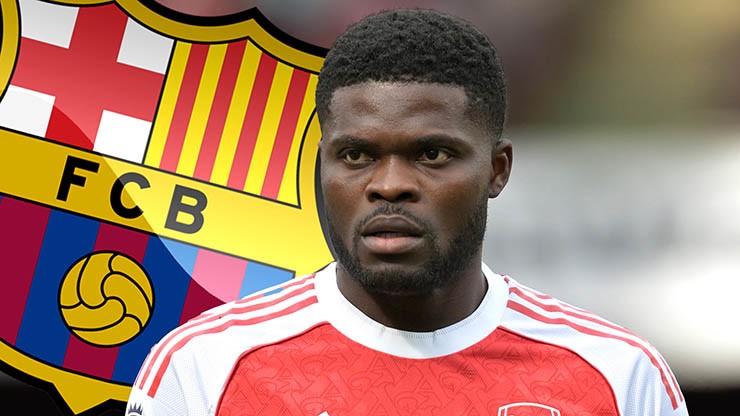 Partey đang đàm phán với Barca