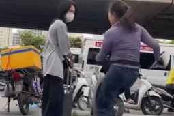 Hà Nội: Công an xác minh cô gái trẻ bị người phụ nữ bán trà đá xua đuổi tại Bến xe Mỹ Đình