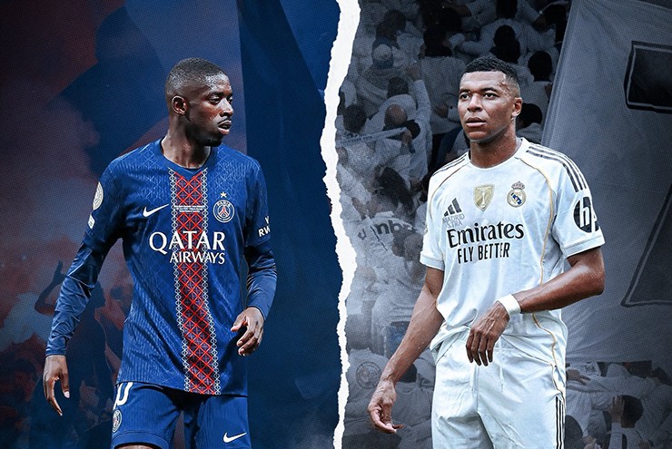 Dembele và Mbappe sẽ có dịp so tài