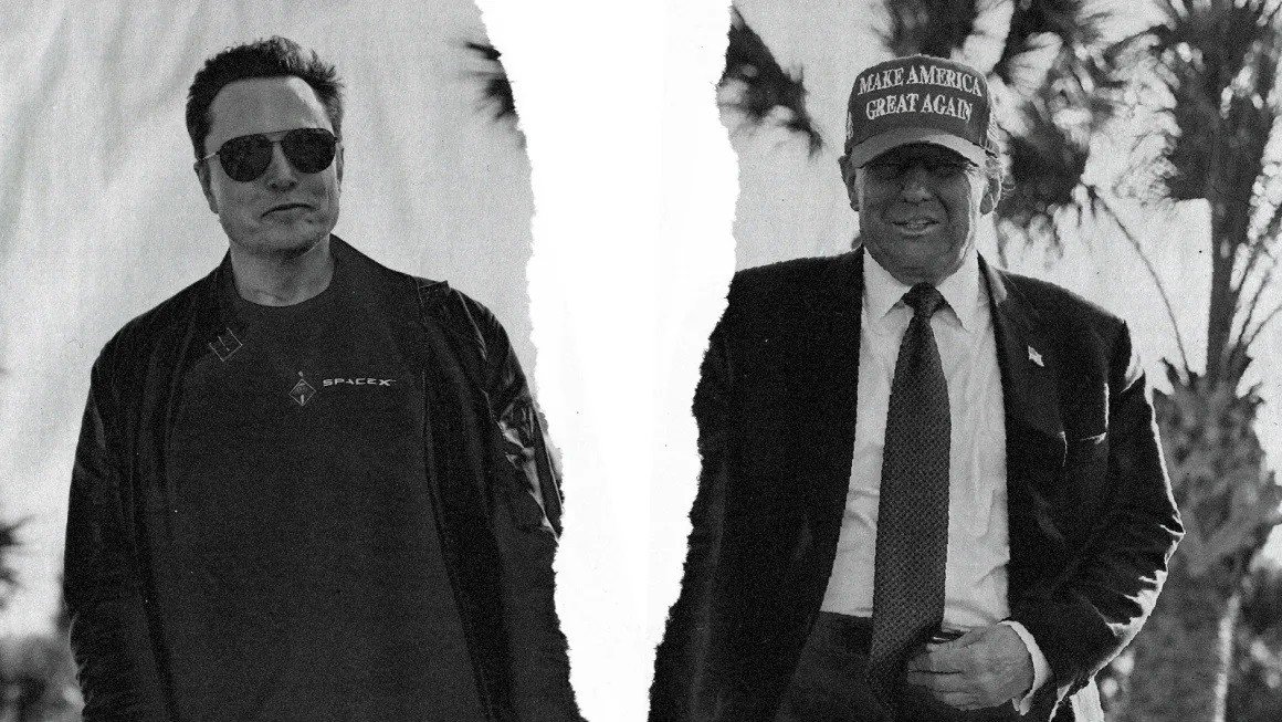Tỷ phú Musk và Tổng thống Trump